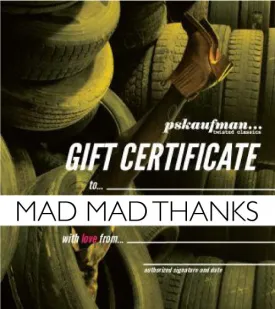 $300 gift certificate