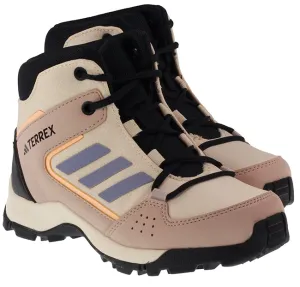 Adidas Kids Terrex Hyperhiker Mid Sand Strata Silver Violet Acid Orange