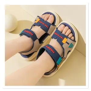 Breathable Children's Sandals Fashion Boys' Beach Shoes 2023 Summer New Soft Sole Versatile Casual Sports Girls' Sandals