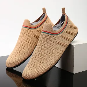 Fashion Outdoor Men Shoes Slip on Men's Casual Shoes Summer High Quality Mesh Sneakers Lightweight Breathable Male Walking Shoe