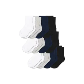 Junior Lightweight Calf Sock 12-Pack