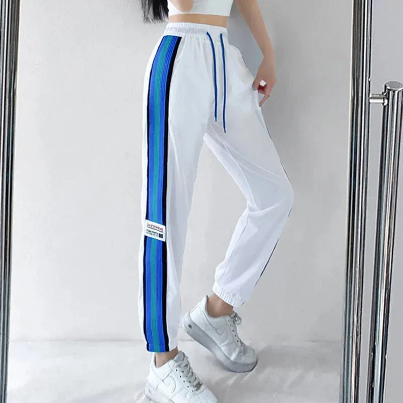 Striped Patchwork Gym Jogging Sweatpant