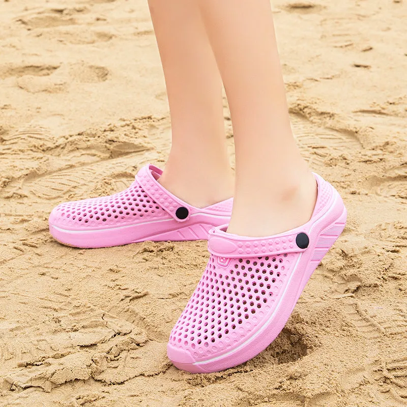 Summer Sandals Breathable Beach Shoes Garden Clogs