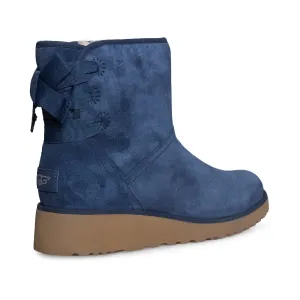 UGG Drew Sunshine Perf Navy Boots - Women's