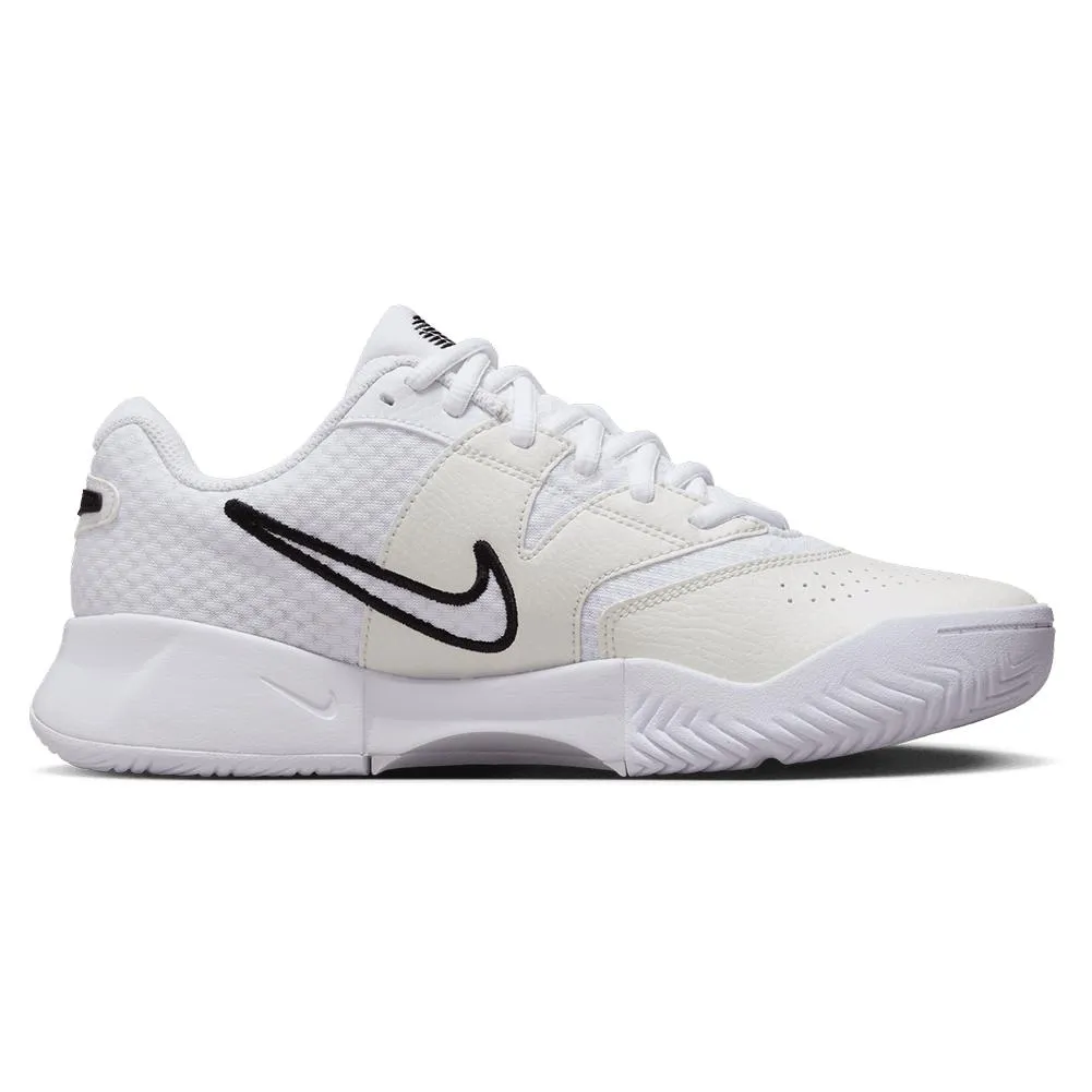 Women's Court Lite 4 Tennis Shoes White and Black