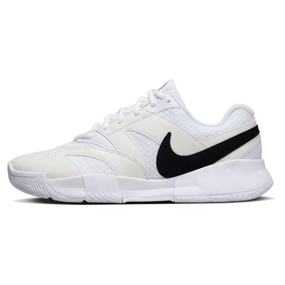 Women's Court Lite 4 Tennis Shoes White and Black